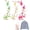 A, variant on Cherry Blossom Patches Iron On, 3Pcs Floral Embroidery Applique for DIY, Embroidered Flower Vine Patches for Jackets Jeans Hats Shirts Shoes Bags Costumes Repairs Craft Decoration(RL A)