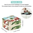 thumbnail image 5 of Claus Beach Travel Portable Square Jewelry Box: Storage Box, Decorative Box, and Jewelry Stand for Rings, Earrings, Necklaces, Bracelets, and More – Ideal for Girls and Women, 5 of 6
