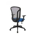 thumbnail image 2 of Chaise de bureau Kai, Noir/Bleu, 2 of 8