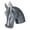 Silver, variant on Modern Horse Head Design Trailer Hitches Cover Weatherproof Guard Easy Install