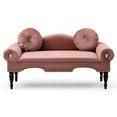thumbnail image 2 of 54" Wide Mid - Century Modern Loveseat with Foam Cushions / Easy to Assemble in Small Rooms, 2 of 3
