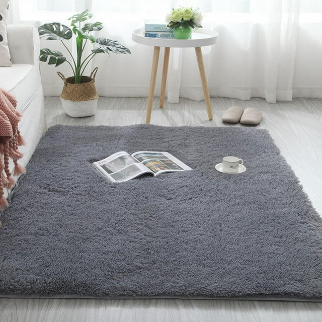 Cqxid Carpet Under $10 Modern Soft Small Shaggy Rug For Bedroom Livingroom Dorm Kids Room Indoor Home Decorative Non Slip Plush Furry Area Rugs Comfy Nursery Floor Carpet