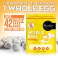thumbnail image 4 of Healthier Comforts Whole Egg Powder 21oz | Pasteurized, Ready to Eat | Gluten Free, Made in USA | Perfect for Baking, Camping, Hiking, Shelf Stable Meal Preparation, 4 of 8