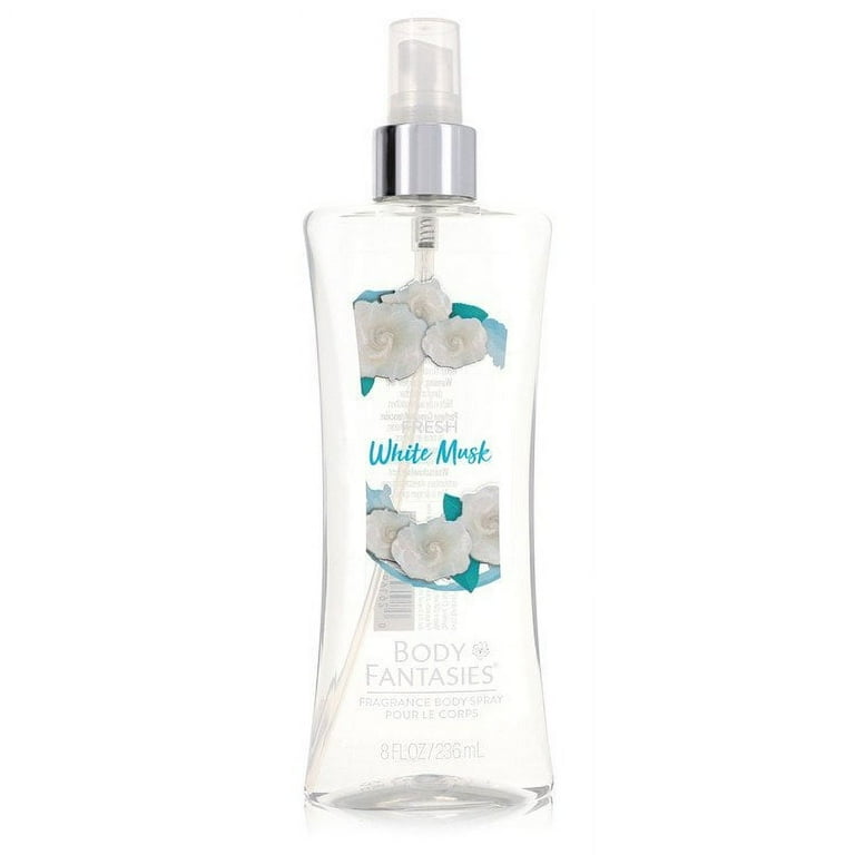 Body Fantasies Signature Fresh White Musk Body Spray By Parfums De Coeur - 8 oz Body Fantasies Signature Fresh White Musk Body Spray By Parfums De Coeur - 8 oz