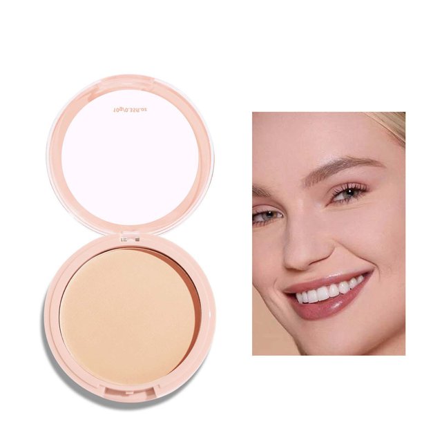 WIFKLSIIPG Soft and Bright Powder Fade Fine Lines Control Oil Waterproofs Durable Moistures Concealer Light and Delicate No Sticking Powder No Peeling Off Makeup