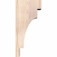 thumbnail image 3 of 5 1/2"W x 10"D x 22"H Mediterranean Smooth Corbel, Douglas Fir, 3 of 9