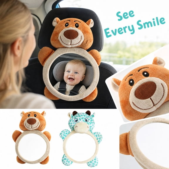 Clearance! Rear-Facing Infant Car Mirror - Backseat Baby Observation Safety Mirror with Wide Angle View for Travel