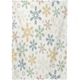 thumbnail image 2 of SKYSONIC Christmas Snowflake Tablecloth Waterproof Washable Polyester Square Table Cover Durable Tablecloth for Kitchen Dining Table Party Decor (60 X 60 Inch), 2 of 7