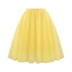 thumbnail image 1 of Karight Women Tutu Skirts High Waisted Knee Length Layered Party Midi Skirt Plus Size Tulle Dress Fashion Outfits, 1 of 2