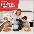 thumbnail image 4 of Batidora De Pedestal 3 En 1 Profesional Batidor Eléctro 1500w 5L, 4 of 8
