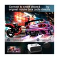 thumbnail image 5 of Miniproyector WiFi Yuxing Proyector LED 320X240 Cine en casa portátil Soporte de pantalla negro, 5 of 5