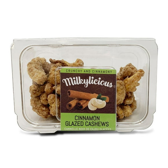 Milkylicious - Cinnamon Glazed Cashews - 4 Oz
