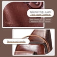 thumbnail image 3 of Bolso bandolera de piel auténtica para hombre y mujer, 3 of 8