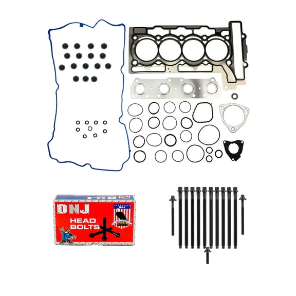 DNJ HGB827 Cylinder Head Gasket Set with Head Bolt Kit Fits Cars & Trucks 07-10 Mini Cooper 1.6L DOHC