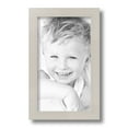 thumbnail image 2 of ArtToFrames 7" x 12" Slanted Lip White Picture Frame, 7x12 inch White Wood Poster Frame (WOM-4825),  Pack, 2 of 7