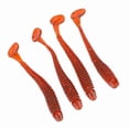 thumbnail image 1 of 50 piezas de 5 cm Lacres de Pesca de PlásStico Blando Tail Grub Cebos de Gusano de Peces Accesorio para Entusiastas de la Pesca, 1 of 7