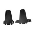 thumbnail image 2 of 2 guardabarros plegables para bicicleta, cobertura total, reemplazan los guardabarros delanteros y traseros impermeables. Negro, 2 of 9
