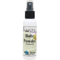 Baby Powder Body Spray, Eclectic Lady, Hydrating Mist, Unisex (Double Strength), 2 oz