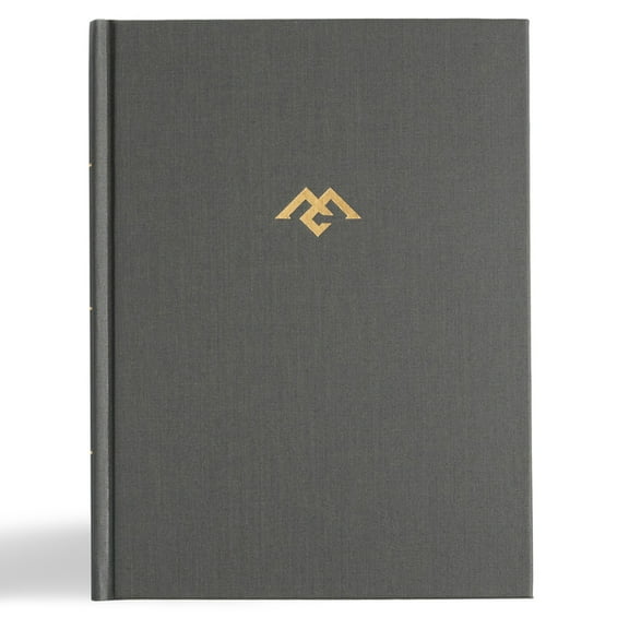CSB Men of Character Bible, Revised and Updated, Charcoal Cloth Over Board, (Hardcover)