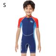 thumbnail image 2 of Trajes de baño térmicos Trajes de baño térmicos Secado rápido Niños Túronos de manga corta Muchachos de manga corta Moda para snorkeling Surfing Natación S 2mm Sweethay OD003650-01, 2 of 7