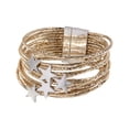thumbnail image 4 of Pulsera rígida para niña, de aleación, , , ideal para fiestas y como accesorio versátil. Oro, 4 of 8