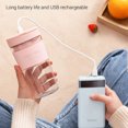 thumbnail image 3 of LIFE ELEMENT Portable Blender K9 Personal Fruit Mixer Rechargeable Mini Smoothies Shakes Juicer Cup BPA-Free, 3 of 9