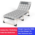 thumbnail image 4 of Sensch Steel 4-Position Adjustable and Portable Outdoor Chaise Lounge, 4 of 6