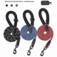 thumbnail image 3 of Portable Dog Leash Reflective Nylon Dog Rope Poop Picking Bag Set, 3 of 4