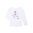 thumbnail image 4 of Garanimals Toddler Girl Assorted Fashion Tops with Long Sleeves, 3-Pack, Sizes 18M-5T, 4 of 4