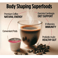 thumbnail image 5 of VitaCup Slim Coffee Pods 10 ct, Compatible with Keurig K-Cup Brewers with Ginseng, Garcinia, B Vitamins, Skinny Coffee, Bold Medium Dark Roast, Single Serve Pod, 5 of 7