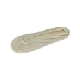 thumbnail image 2 of isotoner Satin Women's Ballerina Slippers Color: Cream Size: MEDIUM, 2 of 4