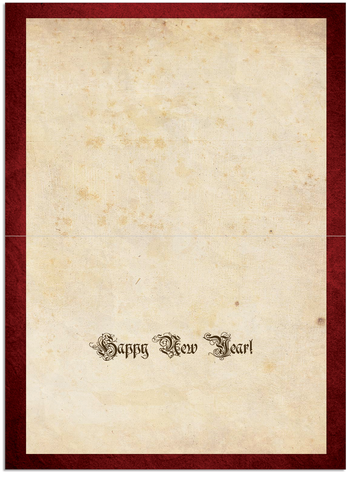 NobleWorks - 12 New Year Cards Boxed (1 Design, 12 Cards) - Lacy Holidays B1760GNYG (Greeting Card)