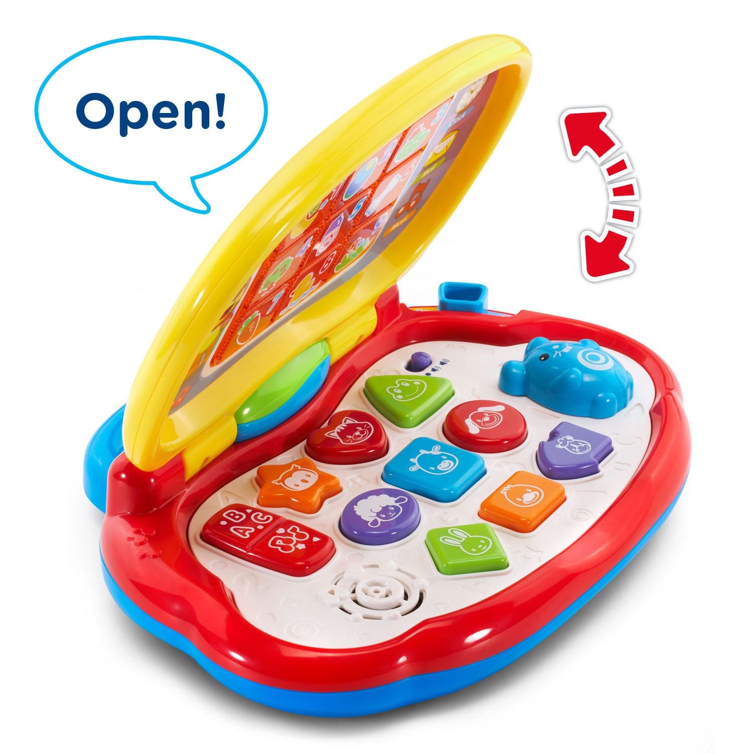 VTech Brilliant Baby Laptop Toy - Pretend Computer with for Infants - English Version, 6 months to 3 years