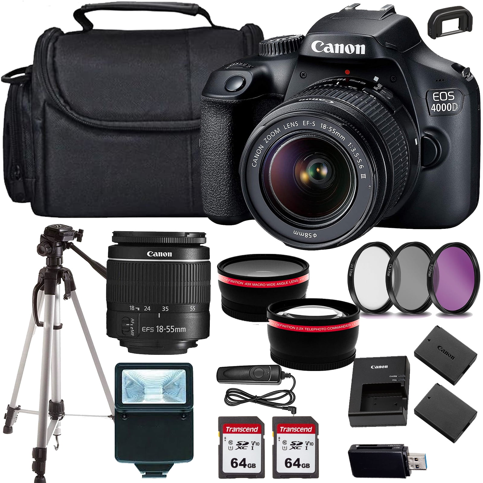 Custodia In Silicone Easy Hood Per Canon EOS 4000D / 3000D / Rebel T100 - Antiurto E Colorata
