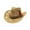 Z8131-Khaki, variant on GPOECE Sun Hats for Women Men Summer Western Cowboy Shapeable Straw Hat with Hollowed Out Design for and Style Z8014-White,One Size