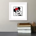 thumbnail image 5 of Gallery Pops Disney Mickey Mouse - Minnie Expressions - Lovestruck Wall Art, White Framed Version, 12" x 12", 5 of 5