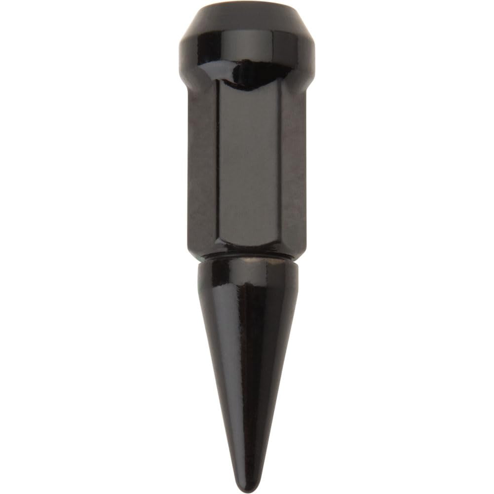 (16 Pack) Tusk Spike Tapered Lug Nut 12mm x 1.25mm Thread Pitch Black For YAMAHA Wolverine X4 850 XT-R 2022