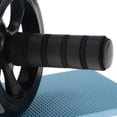 thumbnail image 3 of Heavy Duty Rodillo Abdominal Con Rodillero Equipo De Práctica Ruedas Antideslizante Para Ejercicio Entrenamiento De Fitness Negro, 3 of 8