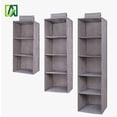 thumbnail image 5 of 1 Layers Organizer Drawer Type Shelves Hanging Wardrobe Shoe Garment Organiser Storage Clothes Laundry Basket Cosmetics Storage Box, 5 of 8