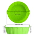 thumbnail image 4 of Utoimkio Reusable Silicone Air Fryer Silicone Baking Pad Foldable Fryer Tray Pad, 4 of 6