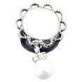 thumbnail image 3 of 1Pc Lady Flower Faux Pearl Dangle Ear Tunnel Expander Plug Piercing Jewelry Gift, 3 of 8