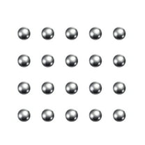 Uxcell 1/4" Carbon Steel Bearing Balls Precision Polished 200 Pack