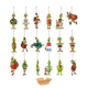 thumbnail image 1 of 18 Piezas De Adornos LabgPara Árbol De Navidad Grinch, Decoración Multicolor, 1 of 5