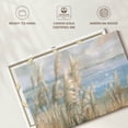 thumbnail image 6 of Elephant Stock Seaside Pampas Grass Wall Art - Horizontal Canvas Wall Art - Living Room Wall Decor - Floral And Botanical Canvas - Blue And Beige Decor By Danhui Nai - 12" x 8", 6 of 8