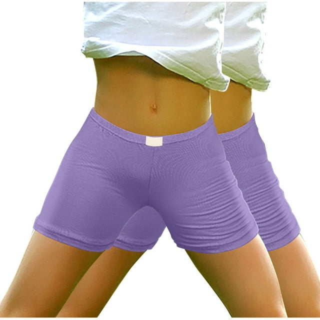 Birdeem Short pour Filles Mode Décontractée Printemps et Été Uni Taille Élastique Short pour Enfants