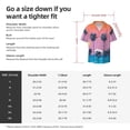 thumbnail image 5 of Fuzoiu Beach with Palm Trees Print Men's Casual Short,Men's Short Sleeve Shirt,Mens Casual Button Down Shirts,Cuban Collar Summer Shirt for Beach, Vacation, and Outdoor Activities-4X-Large, 5 of 5