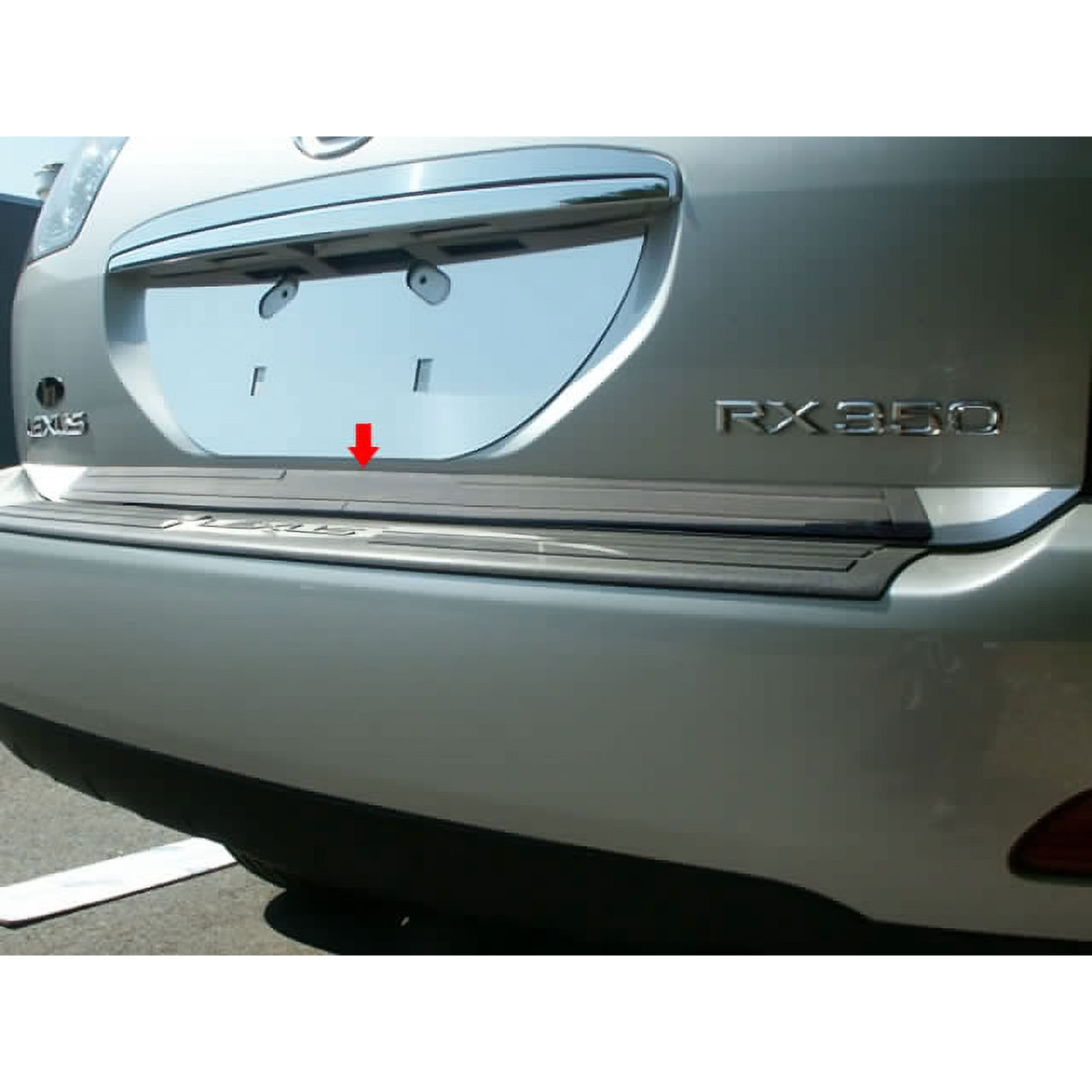Stainless Steel Rear Deck Accent 1Pc Fits 2004-2009 Lexus RX330 RD26125 QAA
