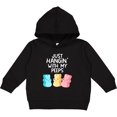 thumbnail image 2 of Inktastic Easter Hangin' with My Peeps Toddler Hoodie, 2 of 4