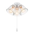 thumbnail image 2 of Aspen Creative 22013-2, Three-Light Ceiling Fan Light Kit with Pull Chain, Matte, 2 of 8