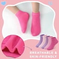 thumbnail image 2 of GENTABY 20 Pairs Toddler Girls Ankle Socks, Low Cut Short Soft Socks for Girls Kids Children Aged 1-13, 2 of 7